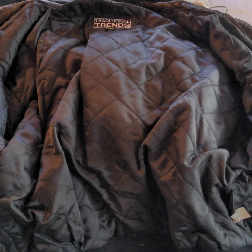 Mens Leather Coat - Large